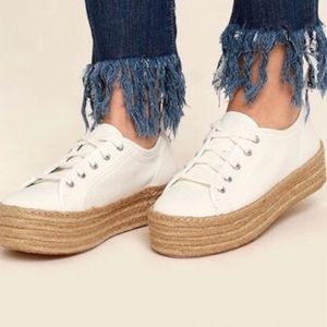Steve Madden Espadrille Platform Sneakers